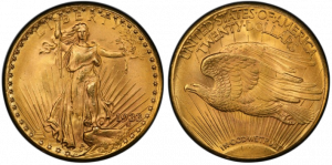Águila doble de oro de San Gaudens de 1933